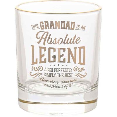 Grandad Harvey Makin Legend Tumbler Glass
