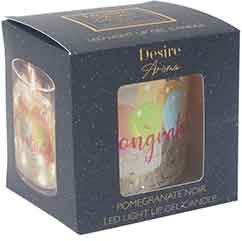 Congratulations LED Light up Gel Candle