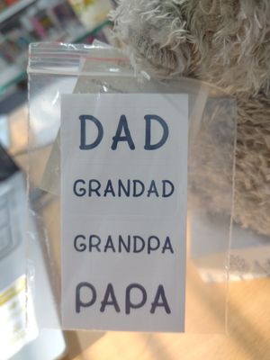 Tatty Teddy Worlds Best...Personalise Me