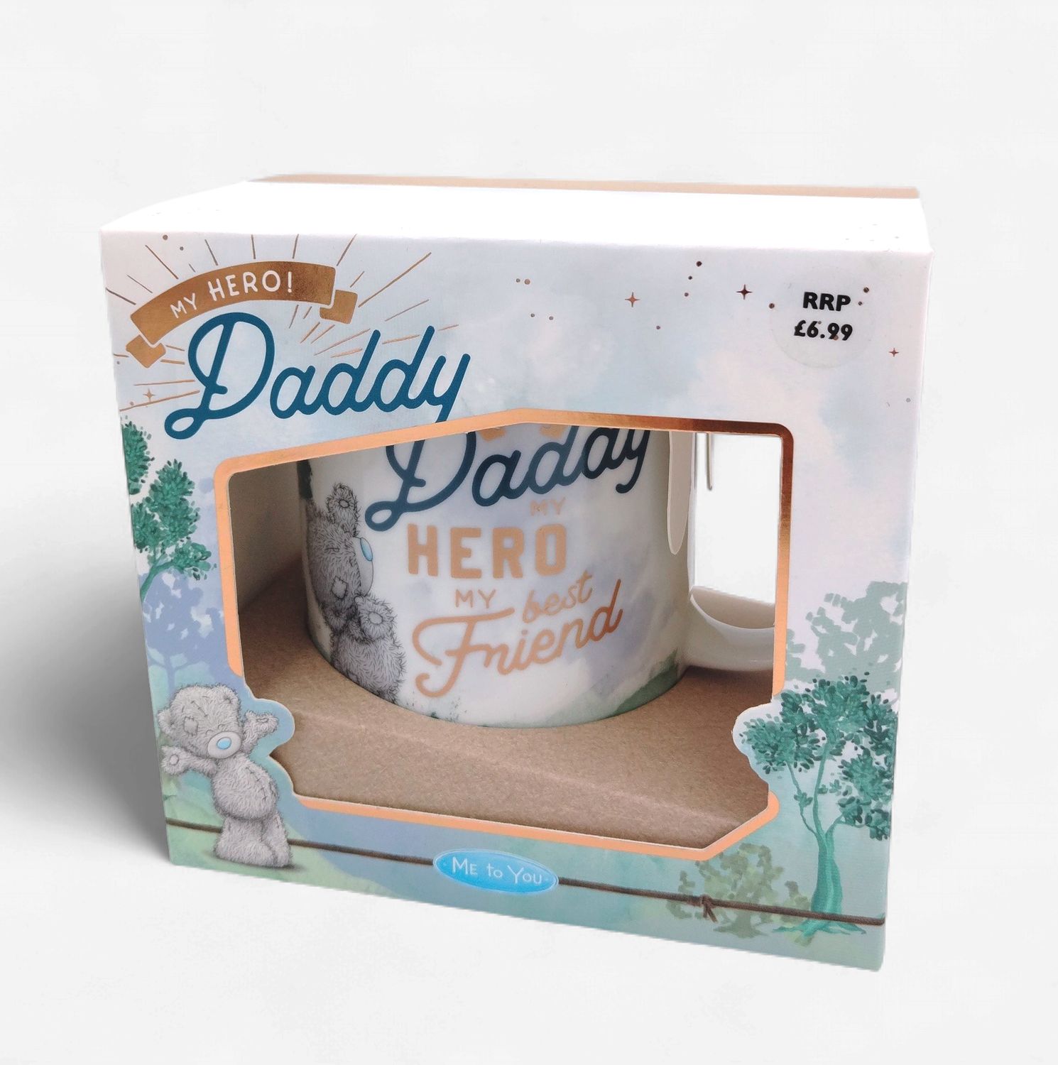 Daddy my Hero Mug, Tatty Teddy
