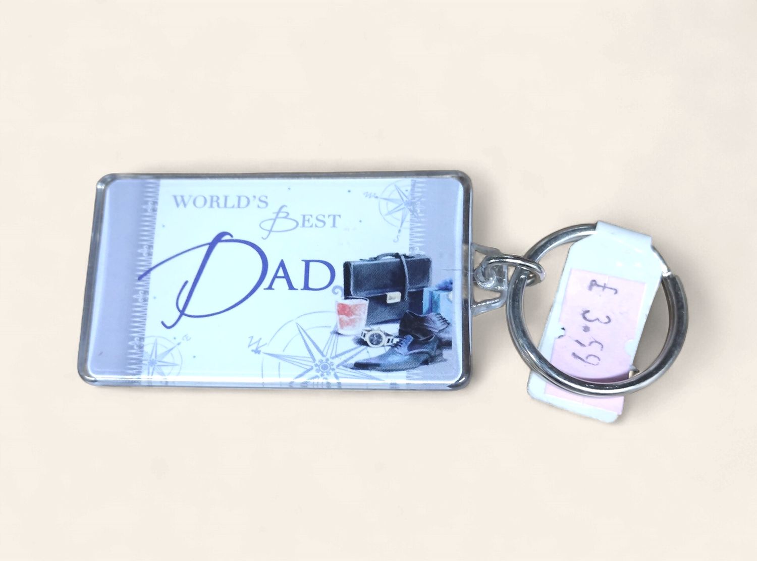 World's Best Dad Keyring