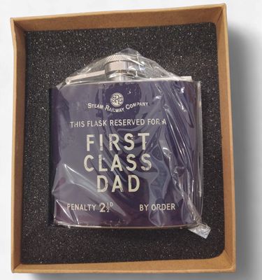 First Class Dad Hip Flask