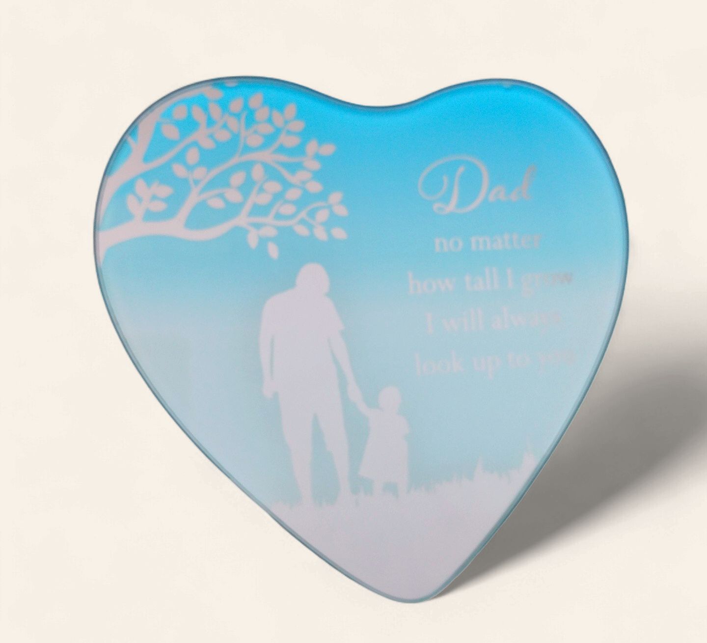 Dad Hanging Mirrored Plaque