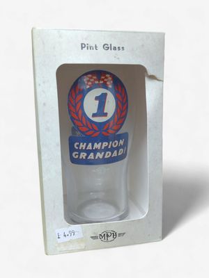 Champion Grandad Pint Glass