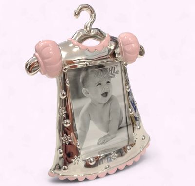 Girl's Dress Silver Photo Frame