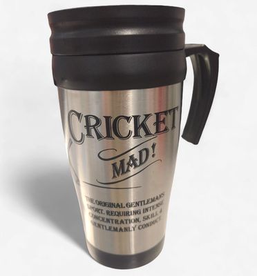 Cricket Mad Travel Mug