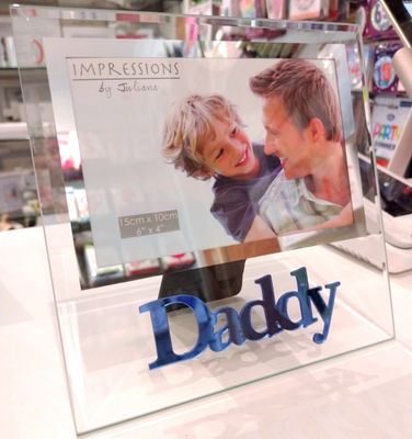 Daddy Glass Photo Frame