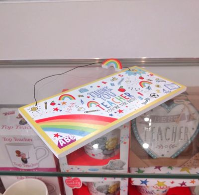 Thank you Teacher Hanging Plaque