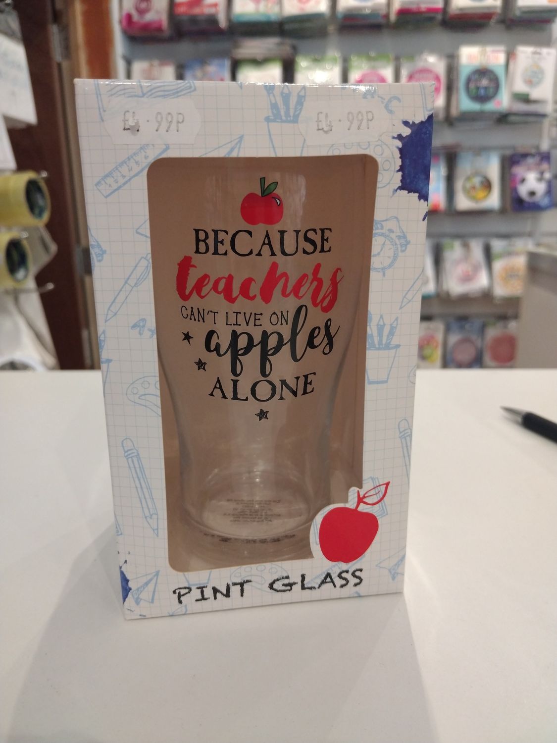 Teacher Pint Glass