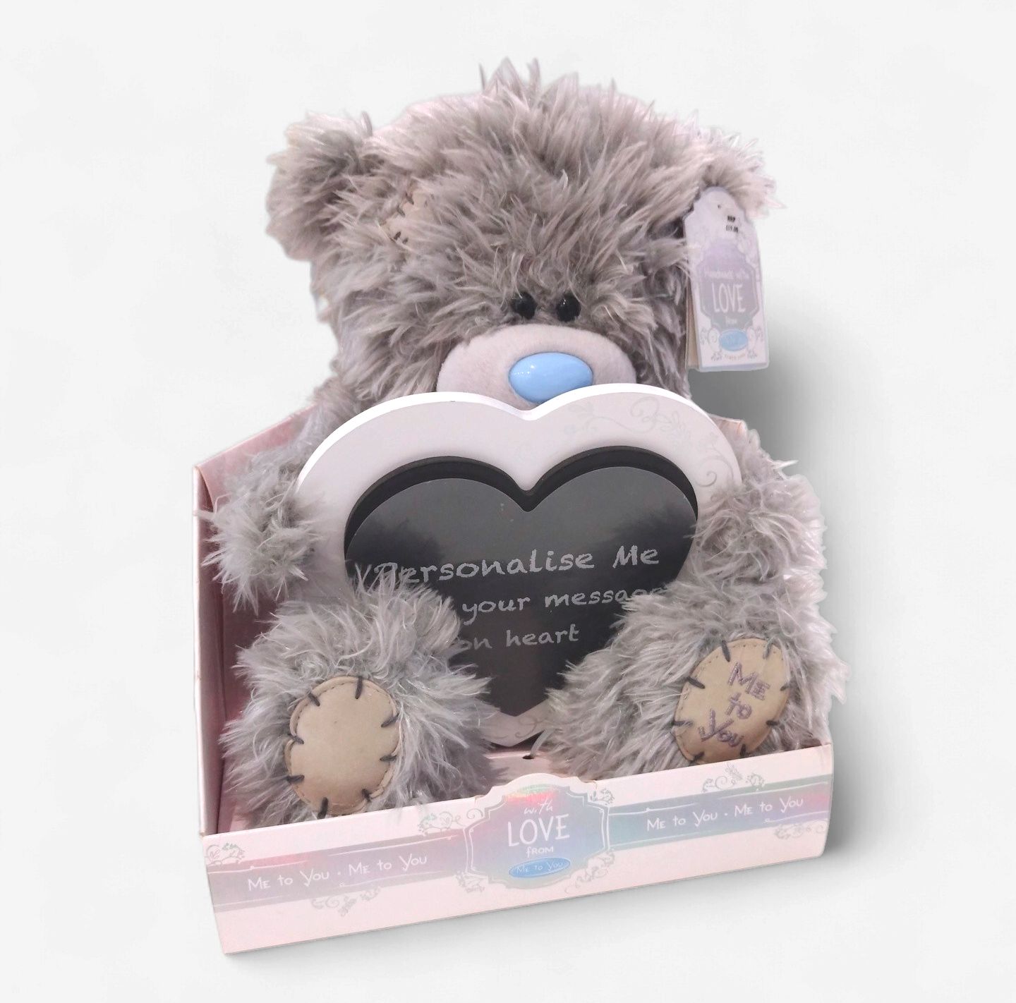 Tatty Teddy with Personalised Heart