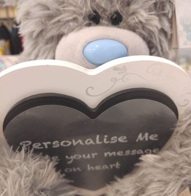 Tatty Teddy with Personalised Heart