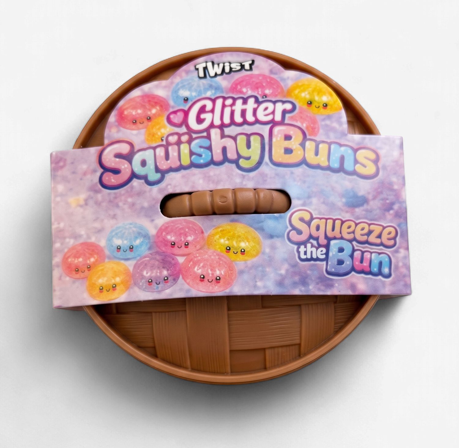 Glitter Squishy Buns