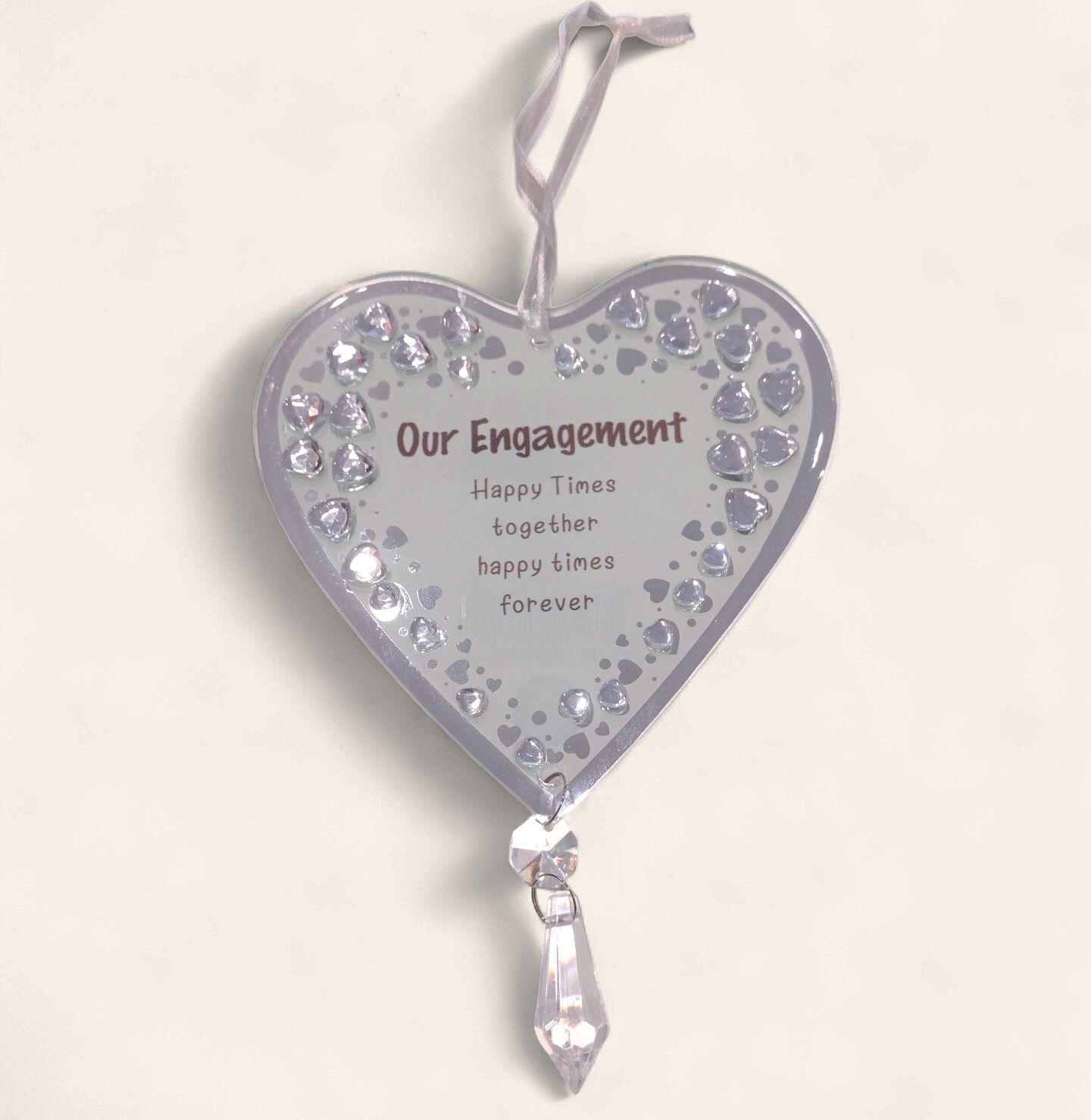 Our Engagement Hanging Plaque