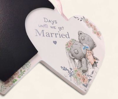 Days until we Get Married Chalk Board