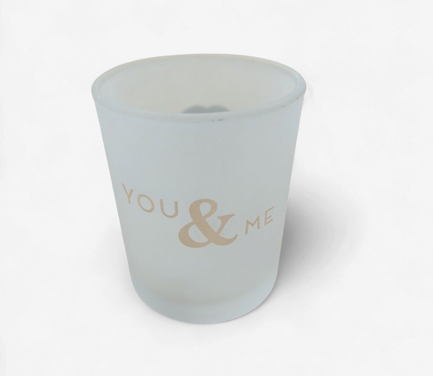 You &amp; Me Anniversary Tealight Holder