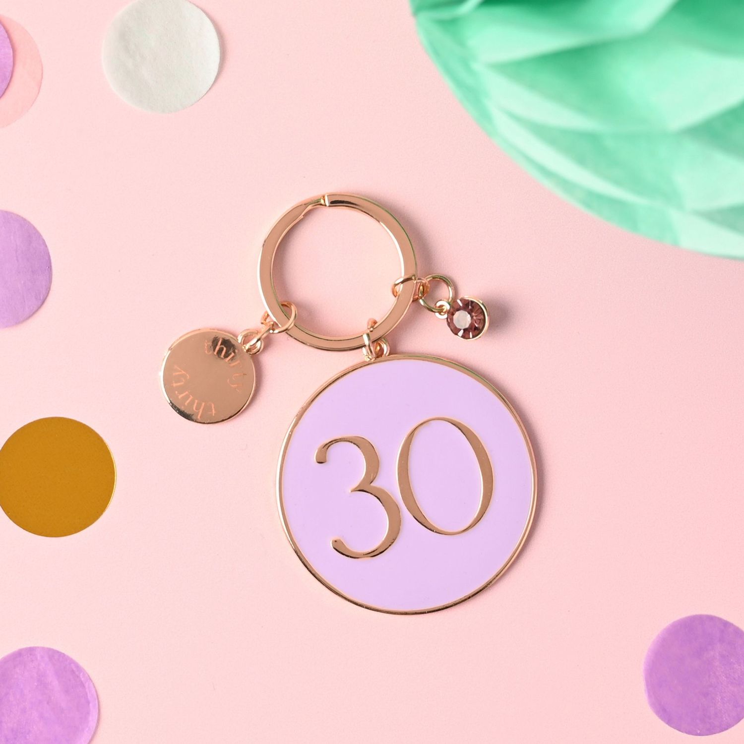 Confetti Keyring - 30