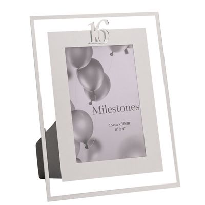 Milestones Mirror Border Frame 4" x 6" - 16
