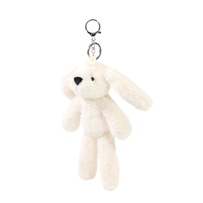 Talia The Plush Cream Bunny Keyring
