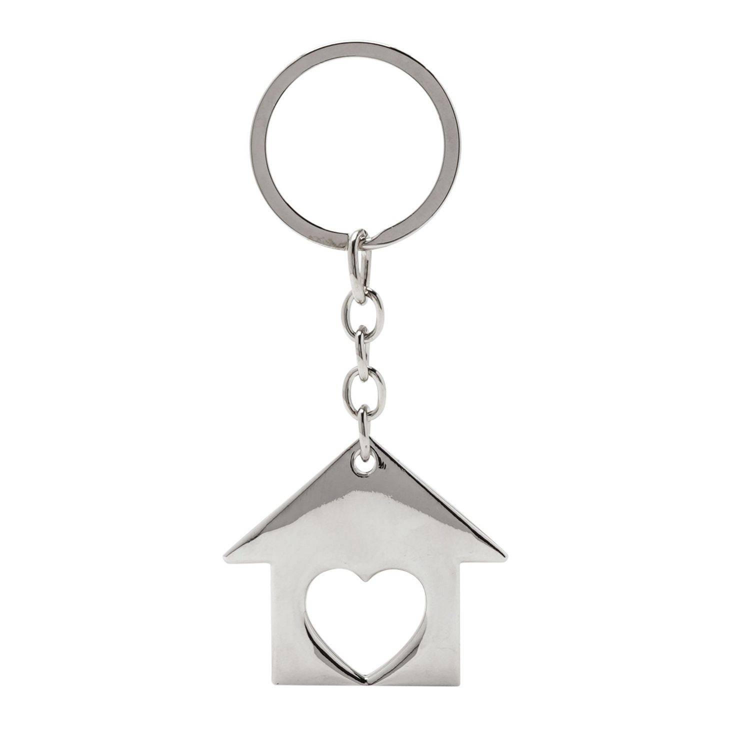 Sophia Classic Heart Home Keyring