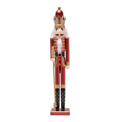 Red Wooden Nutcracker 60cm