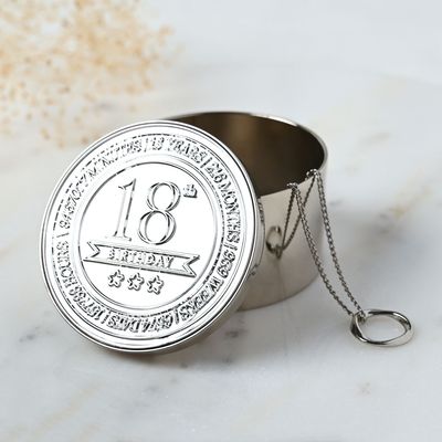 Milestones Round Trinket Box - 18