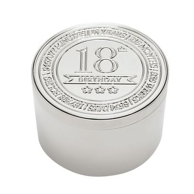 Milestones Round Trinket Box - 18