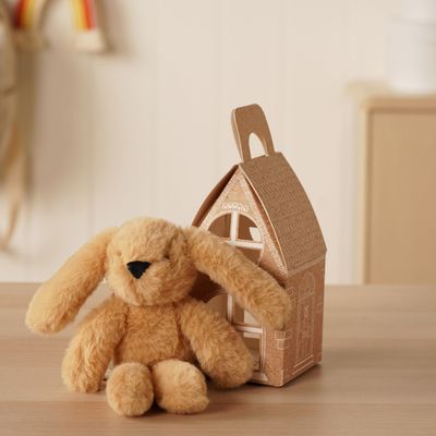 Oatey The Plush Light Brown Bunny Keyring