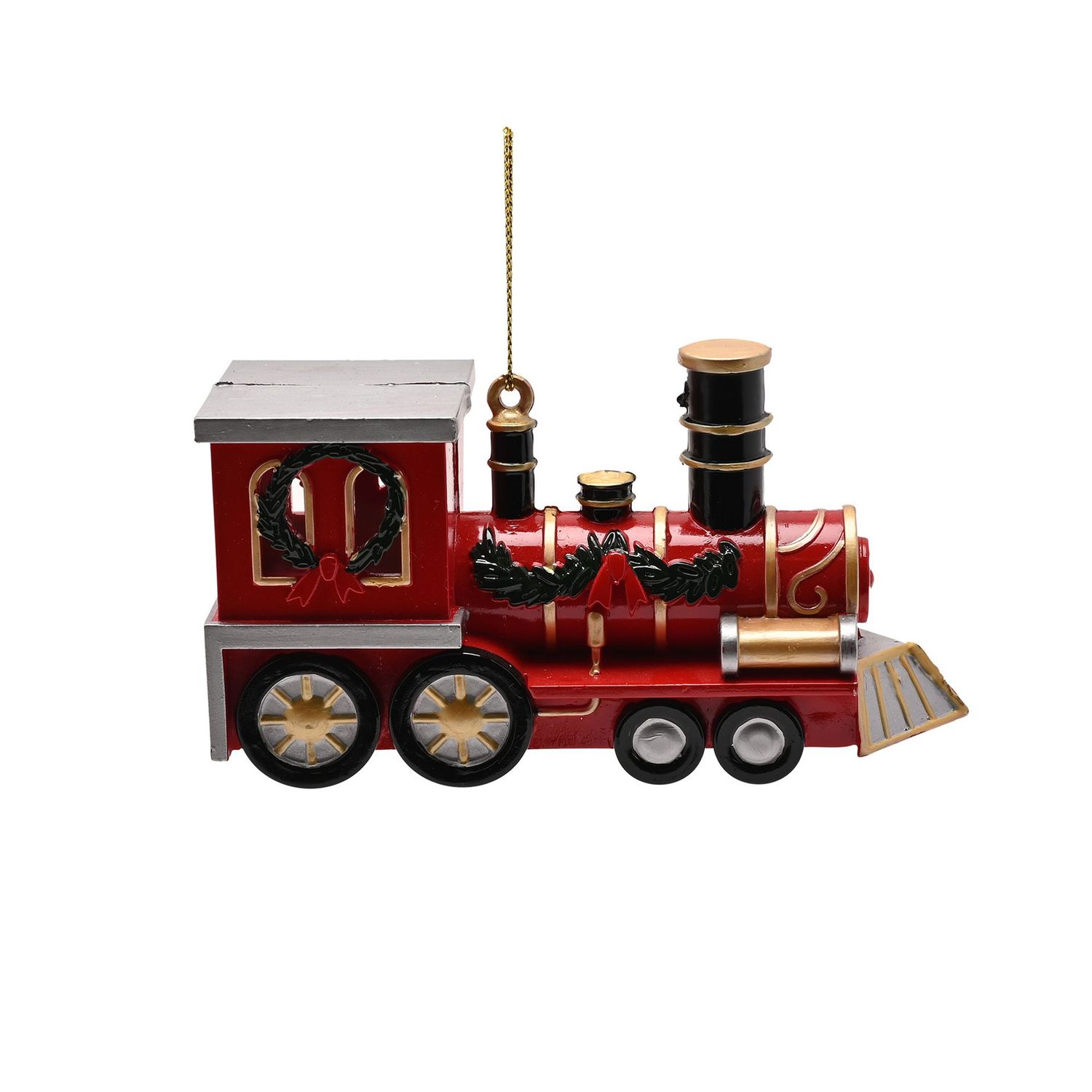 Santa &amp; Friends Tree Decoration - Train
