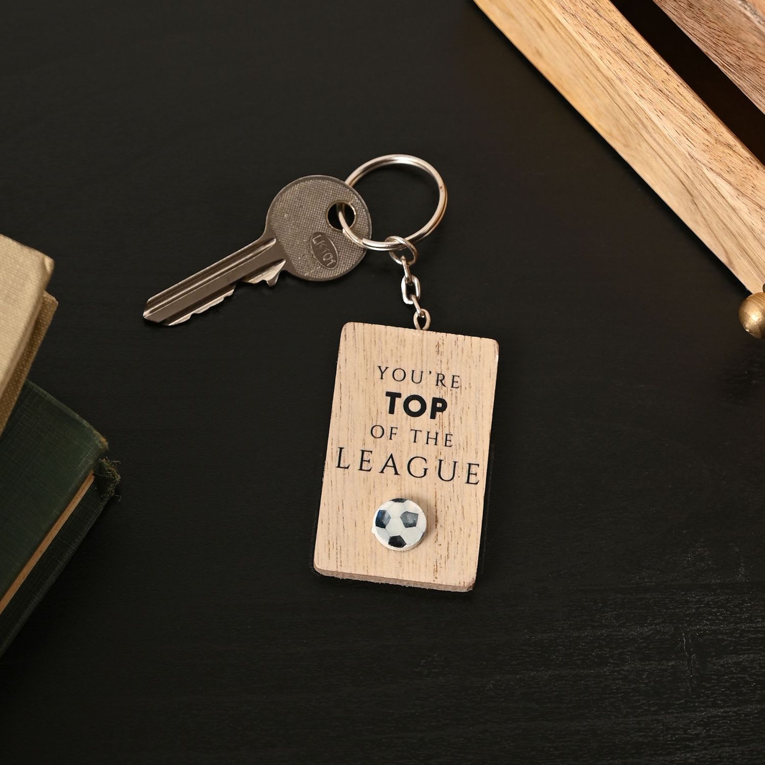 Hobbies By Harvey Keyring - Football