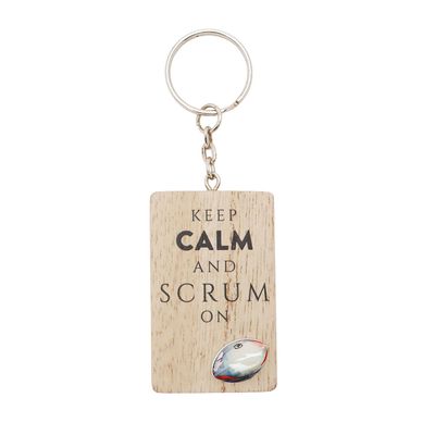Hobbies By Harvey Keyring - Rugby