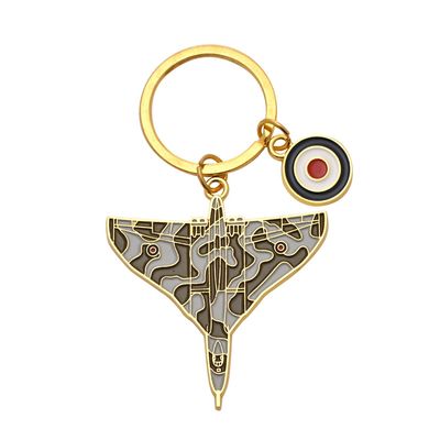 RAF Enamel Keyring - Red Arrows
