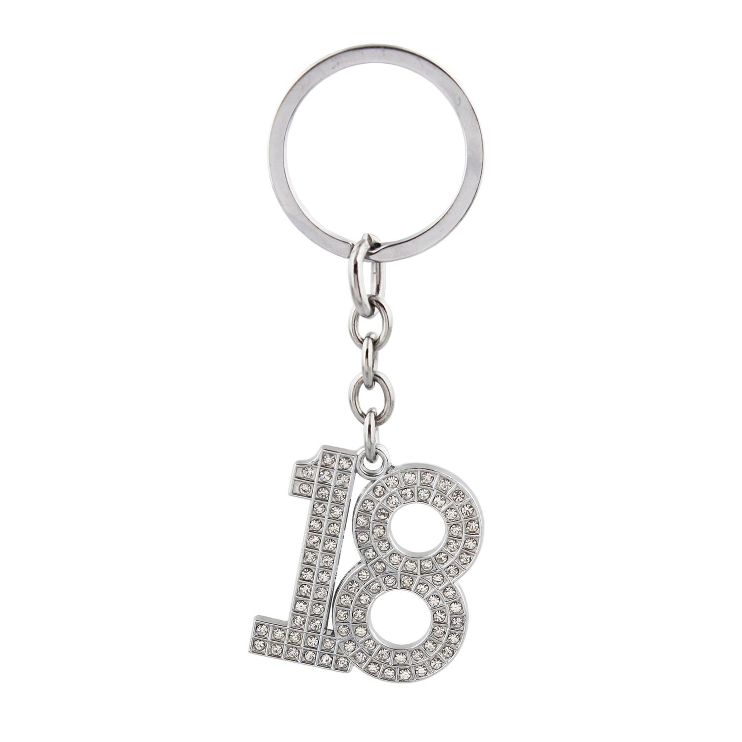 Milestones Crystal Keyring - 18
