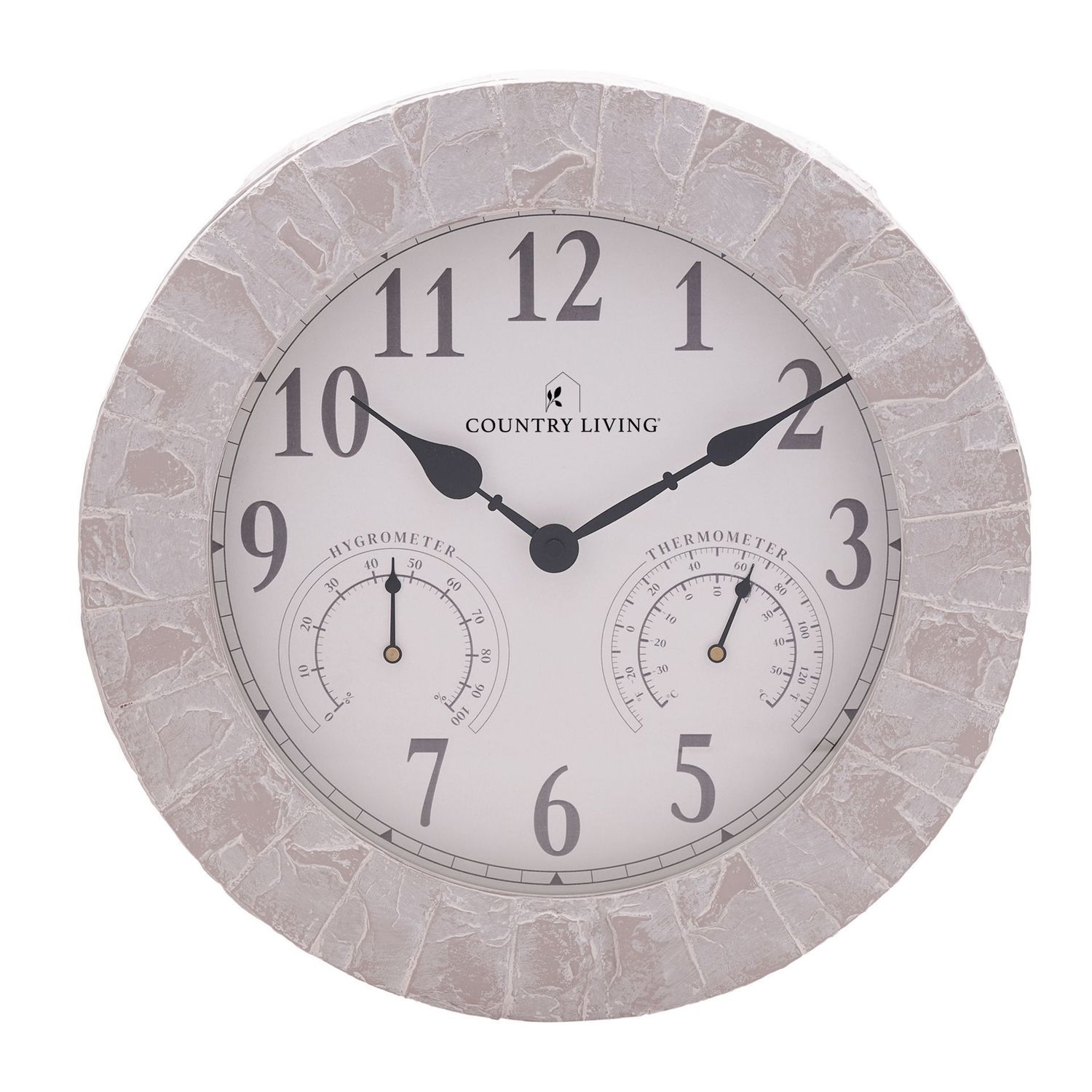 Country Living Garden Clock 14"