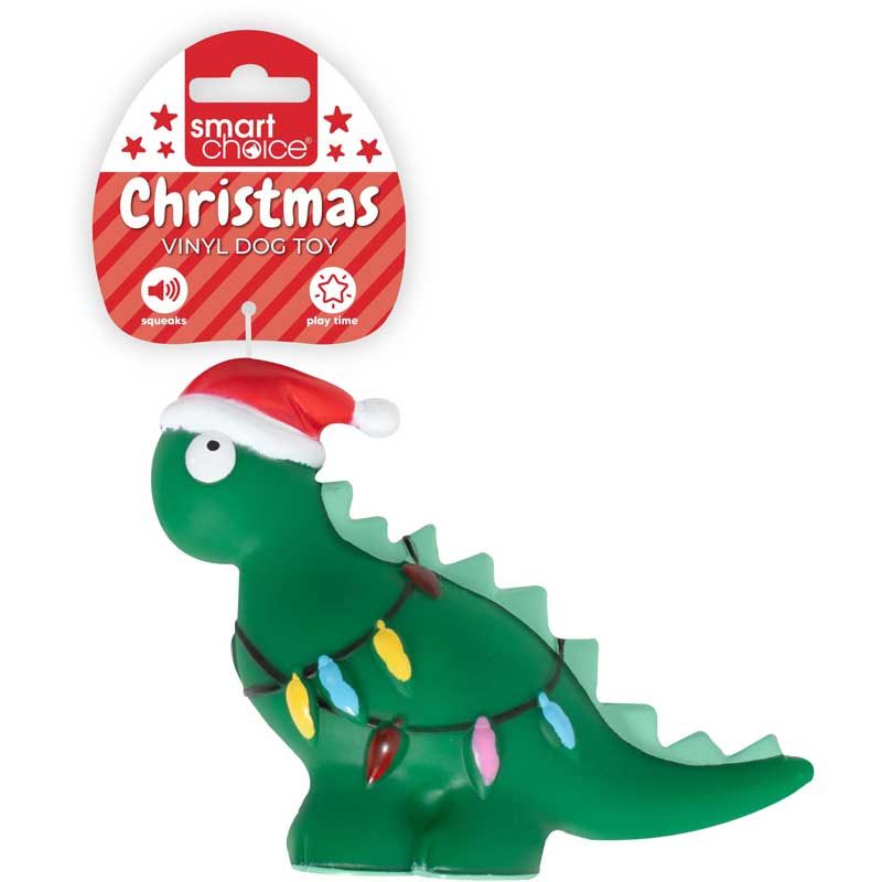 Squeaky Dinosaur Dog Toy