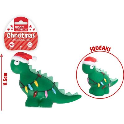 Squeaky Dinosaur Dog Toy