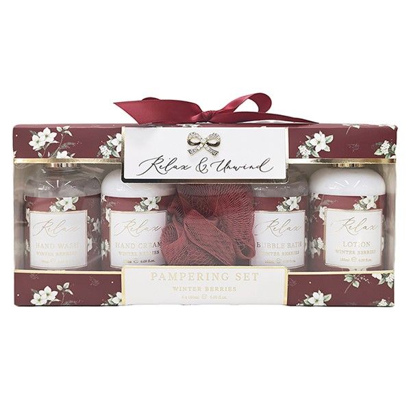 Madelaine Pampering Set in Winter Berries Scent