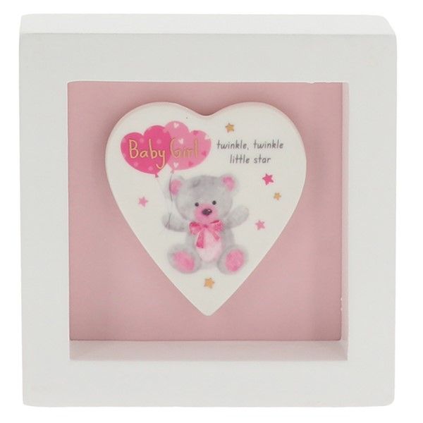 Little Bear Art Plaque Girl