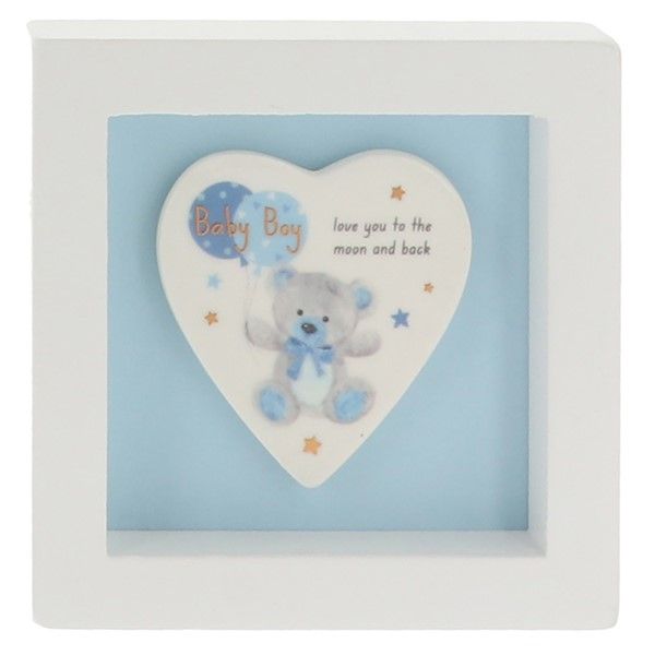 Little Bear Art Plaque Boy