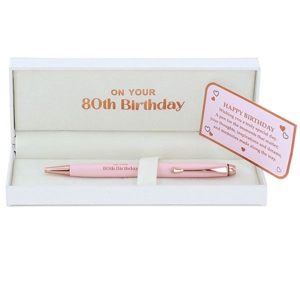 Bridgewater Ladies 80th Birthday Pen