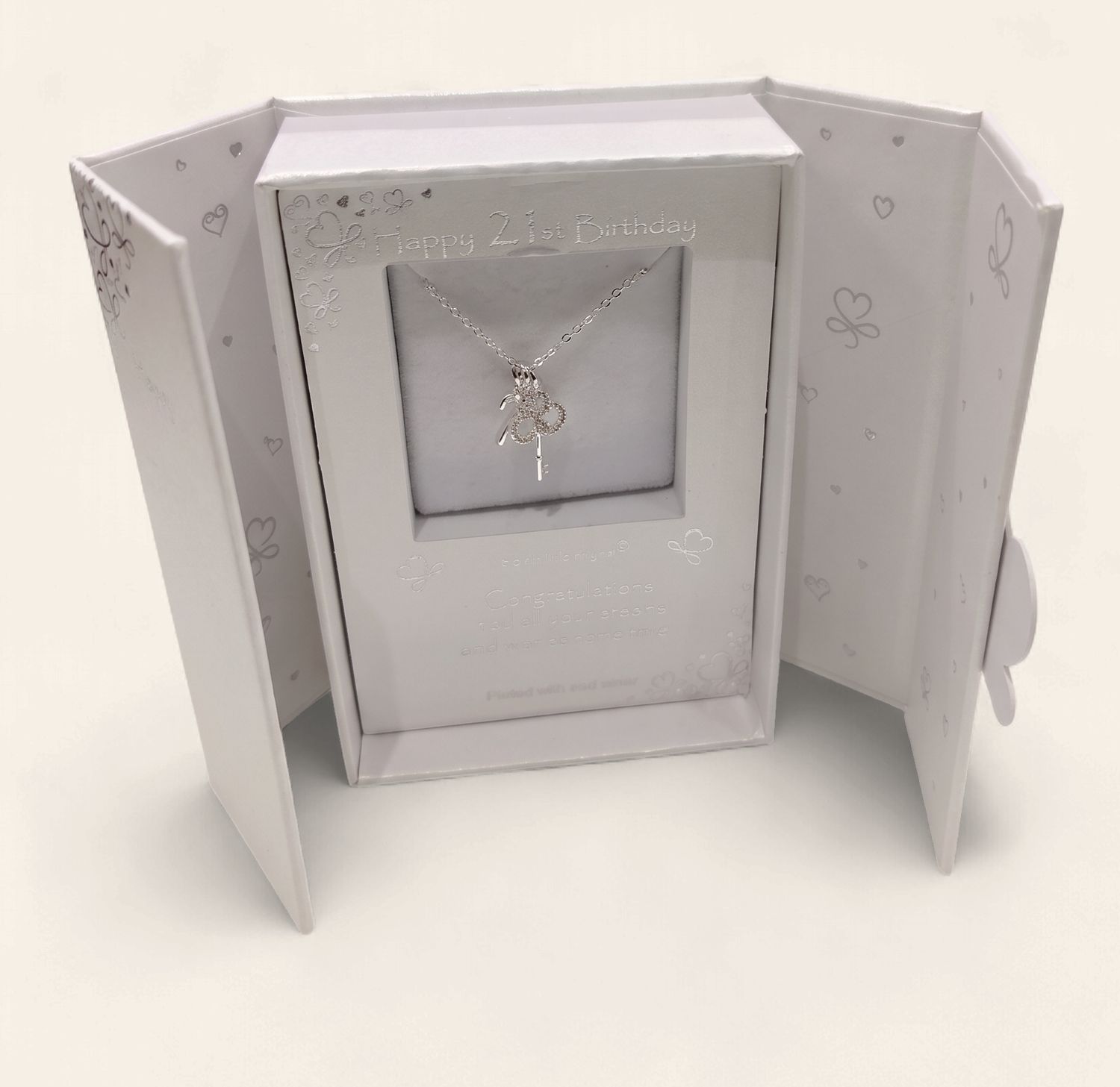 21st Birthday Equilibrium Necklace
