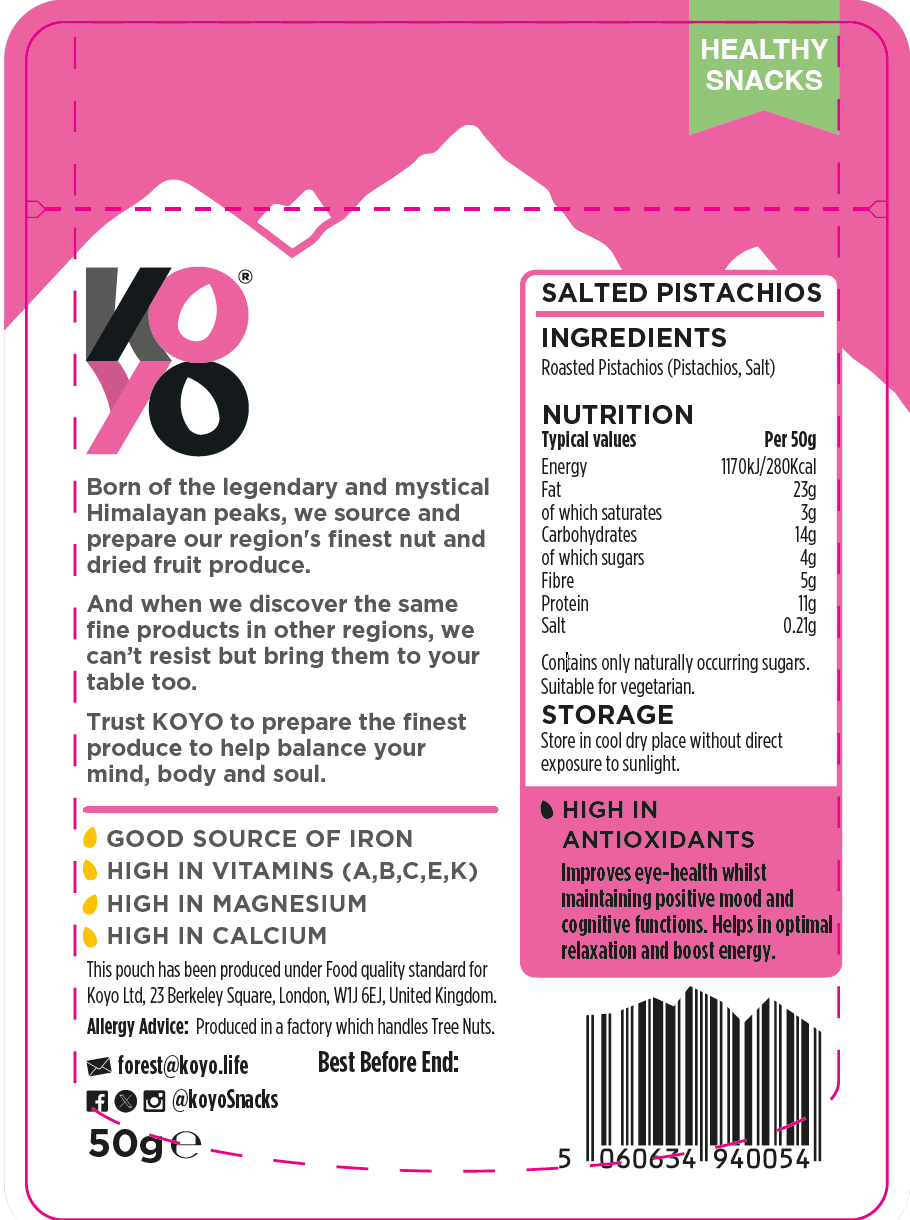 Roasted Salted Pistachio