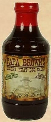 Papa Brown's Homemade BBQ Sauce 