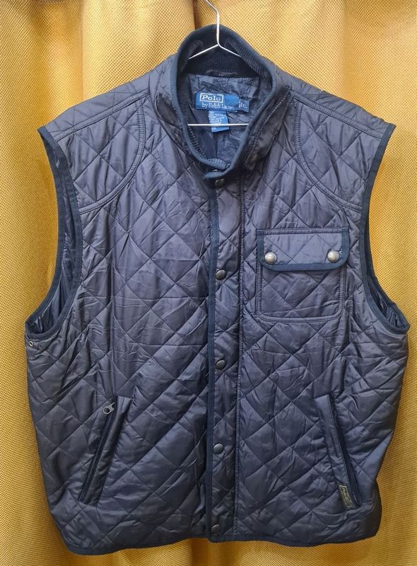 Doudoune Matelassée Ralph Lauren XL Bleu