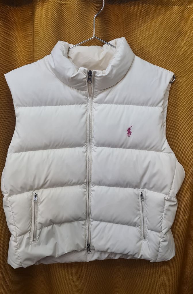 Doudoune Ralph Lauren Plume blanc L.
