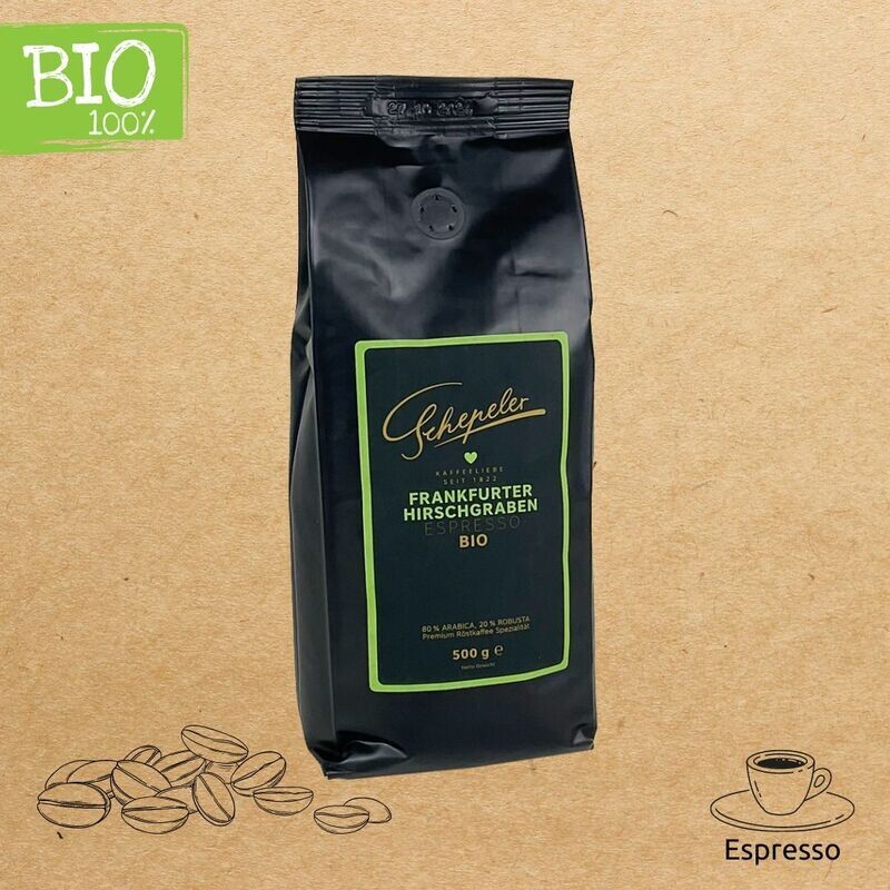 Frankfurter Hirschgraben Espresso BIO | 500 g Frankfurter Hirschgraben Espresso BIO | 500 g