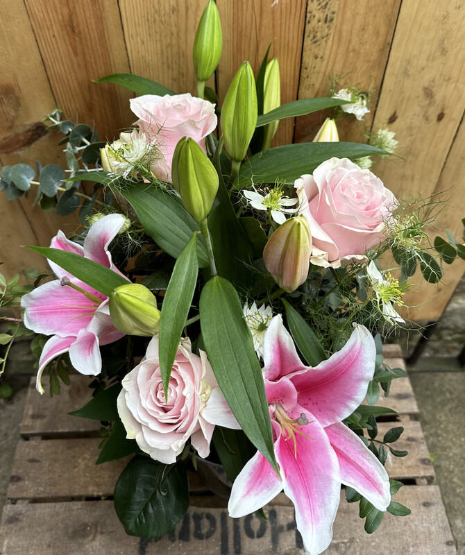 Classic Scented Lily &amp; Rose Bouquet