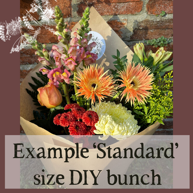 WEEKLY Flower Subscription, Style: DIY for you to arrange, Size: Standard, Colour: Florist&#39;s Choice