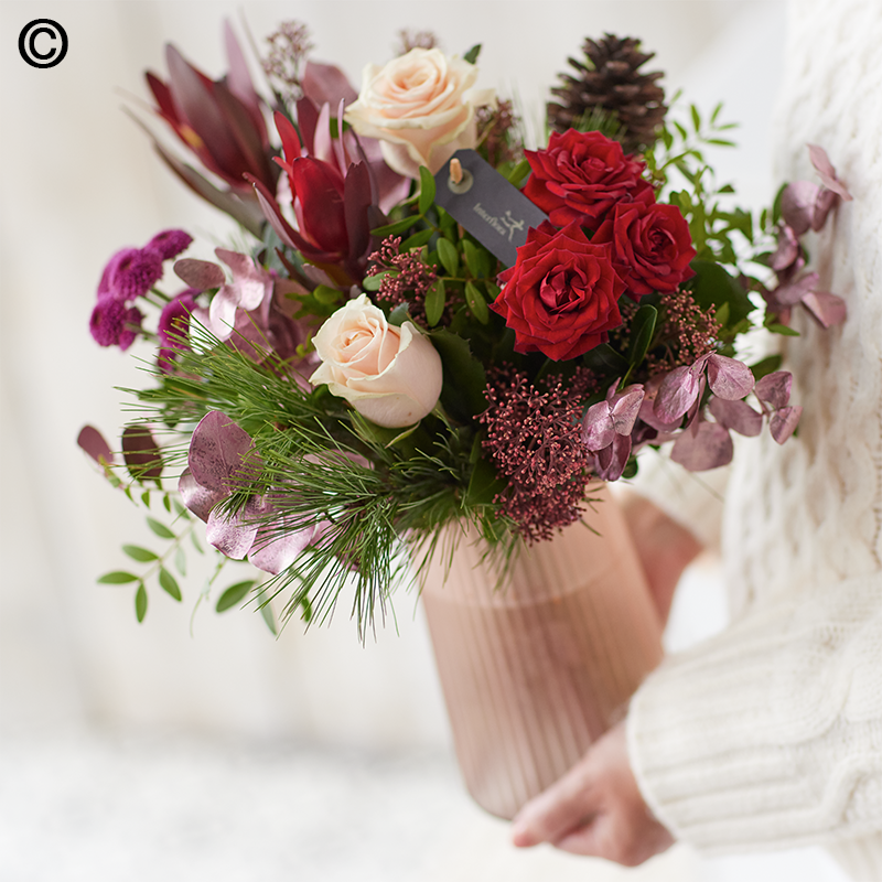 Classic Festive Vase Arrangement