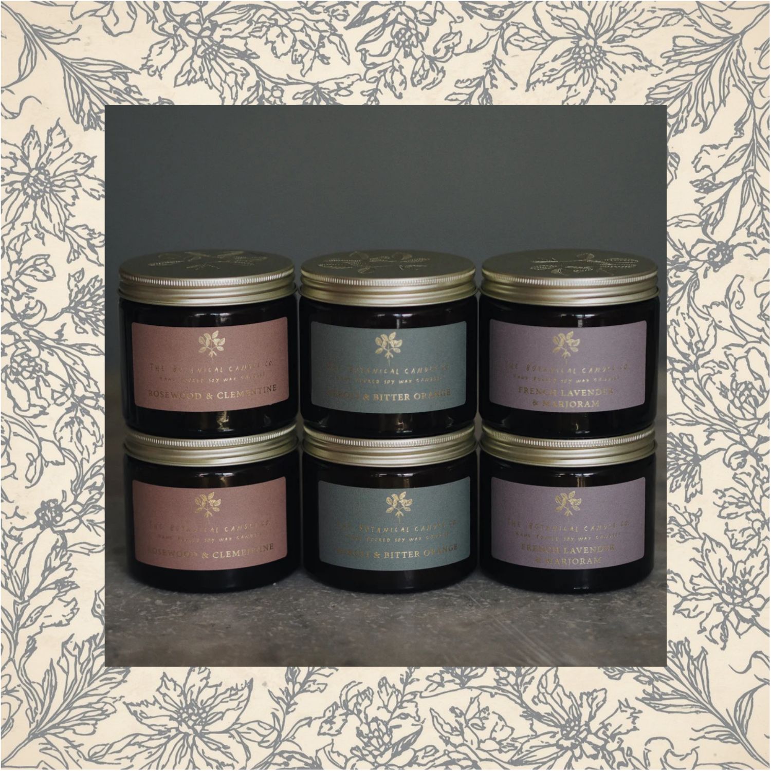 Mediterranean Scented Candle | The Botanical Candle Company