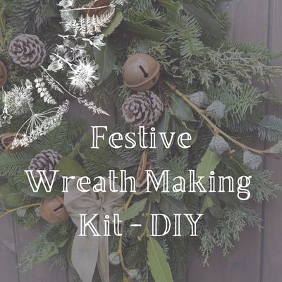 DIY Festive Wreath Making Kit {Collection or Delivery}